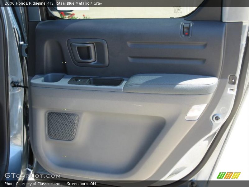 Steel Blue Metallic / Gray 2006 Honda Ridgeline RTS
