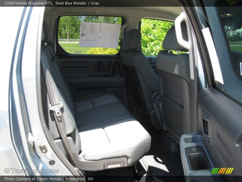 Steel Blue Metallic / Gray 2006 Honda Ridgeline RTS