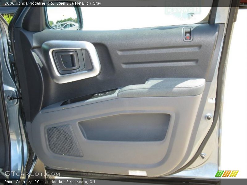 Steel Blue Metallic / Gray 2006 Honda Ridgeline RTS