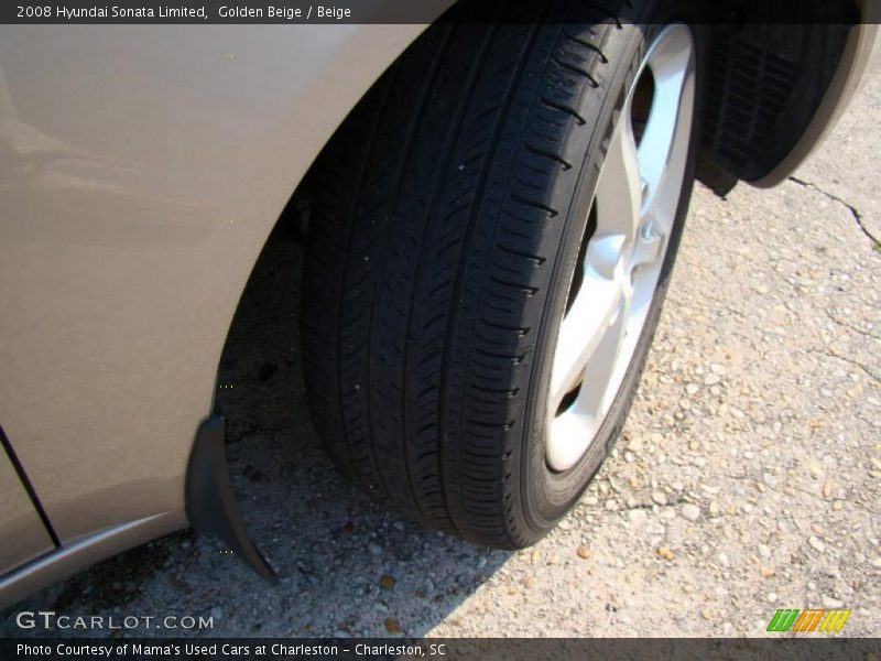 Golden Beige / Beige 2008 Hyundai Sonata Limited