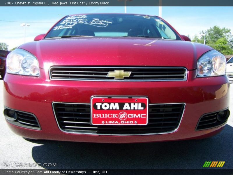 Red Jewel Tint Coat / Ebony Black 2007 Chevrolet Impala LT