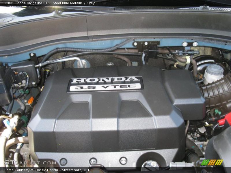 Steel Blue Metallic / Gray 2006 Honda Ridgeline RTS