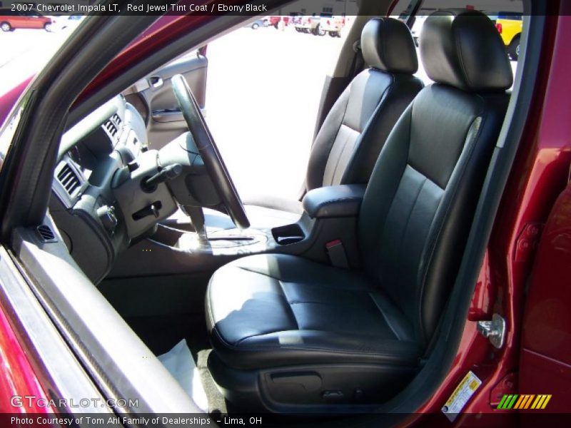 Red Jewel Tint Coat / Ebony Black 2007 Chevrolet Impala LT