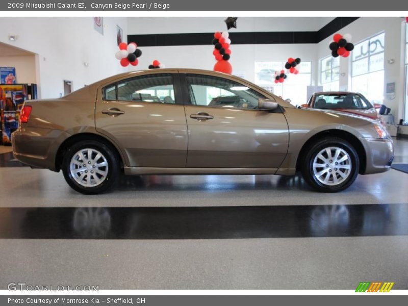 Canyon Beige Pearl / Beige 2009 Mitsubishi Galant ES