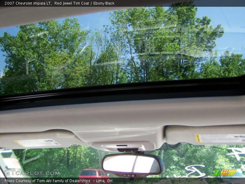 Red Jewel Tint Coat / Ebony Black 2007 Chevrolet Impala LT