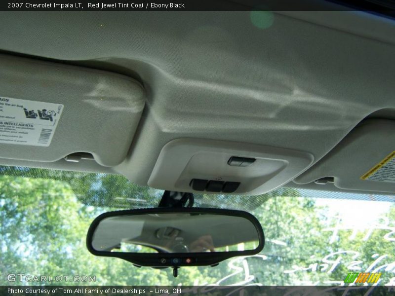 Red Jewel Tint Coat / Ebony Black 2007 Chevrolet Impala LT