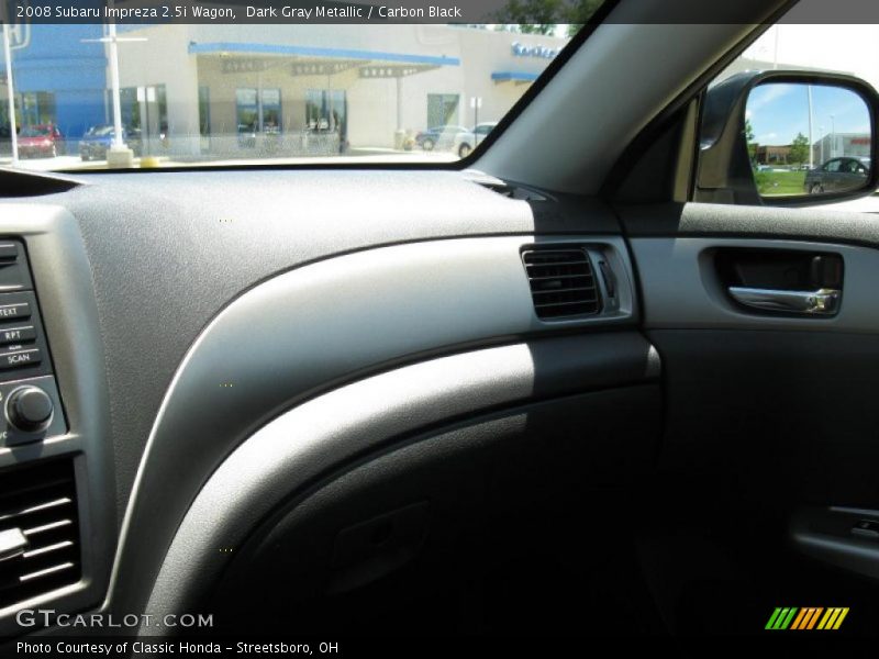Dark Gray Metallic / Carbon Black 2008 Subaru Impreza 2.5i Wagon