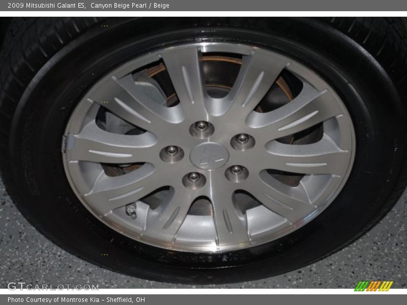 Canyon Beige Pearl / Beige 2009 Mitsubishi Galant ES