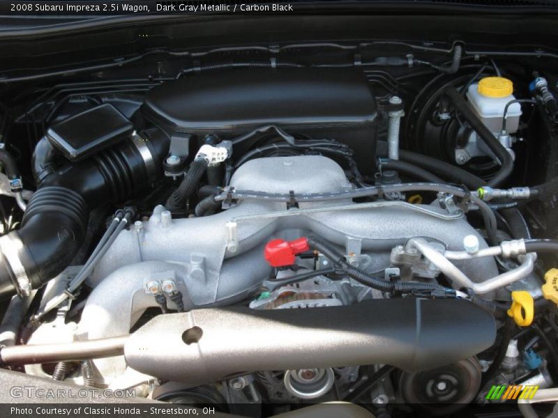 Dark Gray Metallic / Carbon Black 2008 Subaru Impreza 2.5i Wagon
