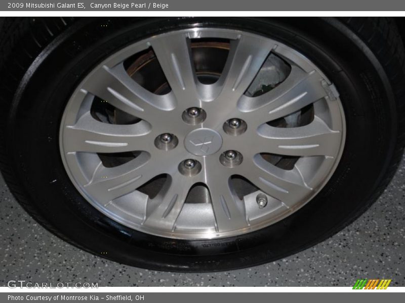 Canyon Beige Pearl / Beige 2009 Mitsubishi Galant ES