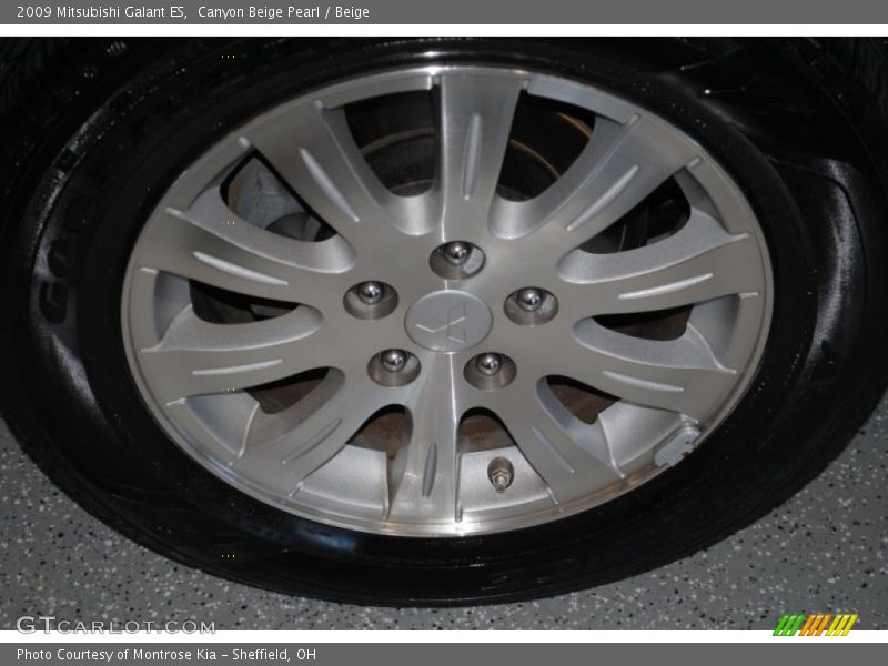 Canyon Beige Pearl / Beige 2009 Mitsubishi Galant ES