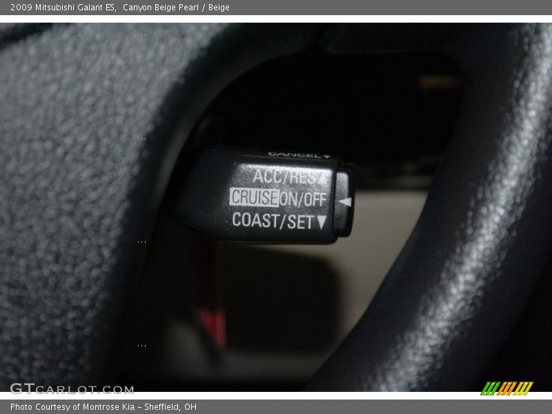 Canyon Beige Pearl / Beige 2009 Mitsubishi Galant ES