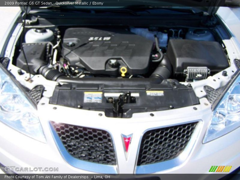 Quicksilver Metallic / Ebony 2009 Pontiac G6 GT Sedan
