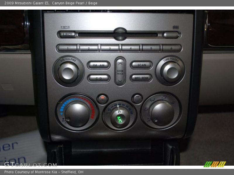 Canyon Beige Pearl / Beige 2009 Mitsubishi Galant ES