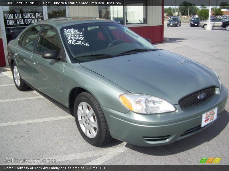 Light Tundra Metallic / Medium/Dark Flint Grey 2006 Ford Taurus SE