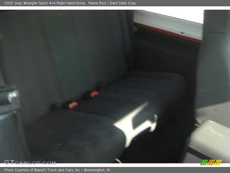 Flame Red / Dark Slate Gray 2005 Jeep Wrangler Sport 4x4 Right Hand Drive