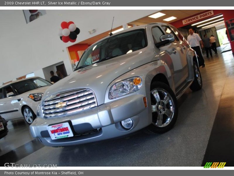 Silver Ice Metallic / Ebony/Dark Gray 2009 Chevrolet HHR LT