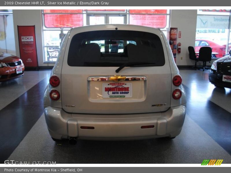 Silver Ice Metallic / Ebony/Dark Gray 2009 Chevrolet HHR LT