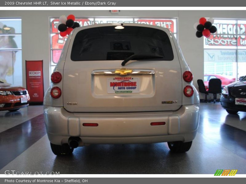 Silver Ice Metallic / Ebony/Dark Gray 2009 Chevrolet HHR LT