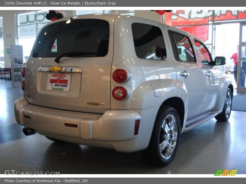 Silver Ice Metallic / Ebony/Dark Gray 2009 Chevrolet HHR LT