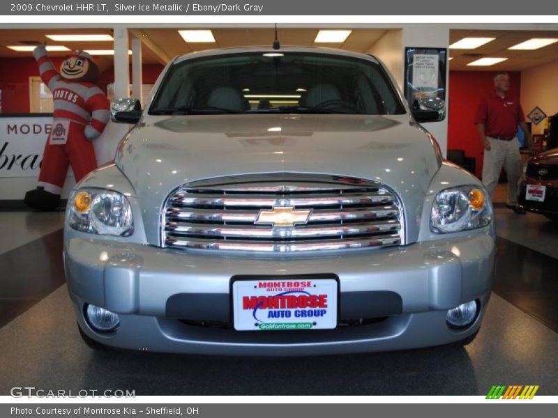 Silver Ice Metallic / Ebony/Dark Gray 2009 Chevrolet HHR LT