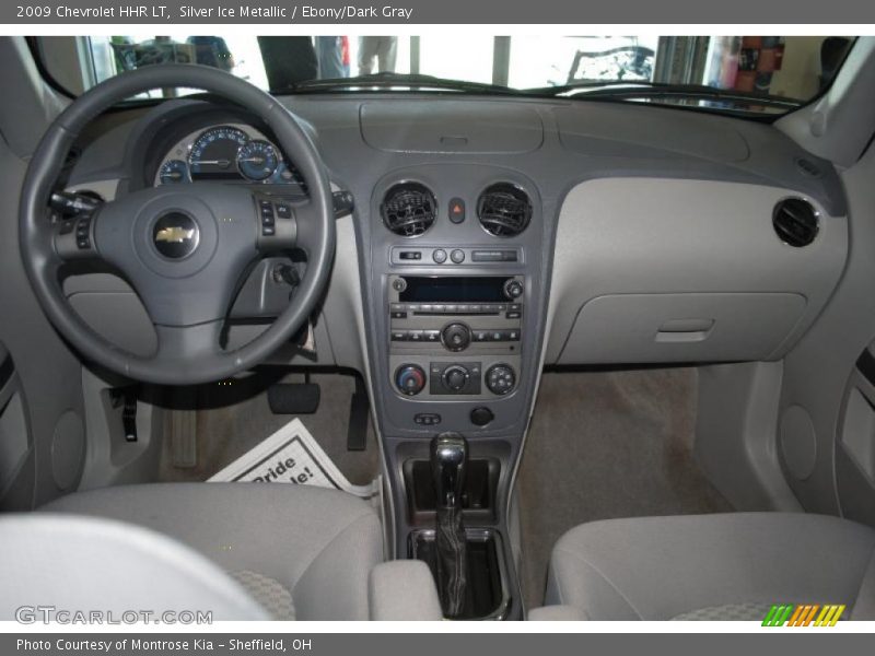 Silver Ice Metallic / Ebony/Dark Gray 2009 Chevrolet HHR LT
