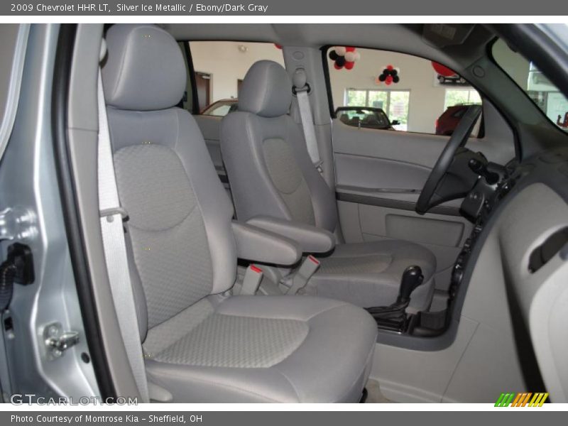 Silver Ice Metallic / Ebony/Dark Gray 2009 Chevrolet HHR LT