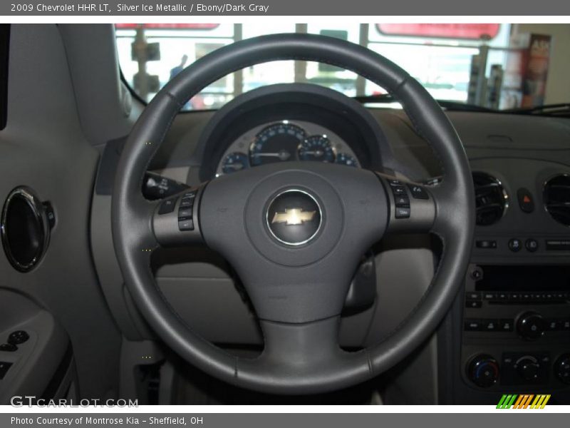 Silver Ice Metallic / Ebony/Dark Gray 2009 Chevrolet HHR LT