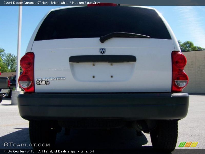 Bright White / Medium Slate Gray 2004 Dodge Durango ST 4x4