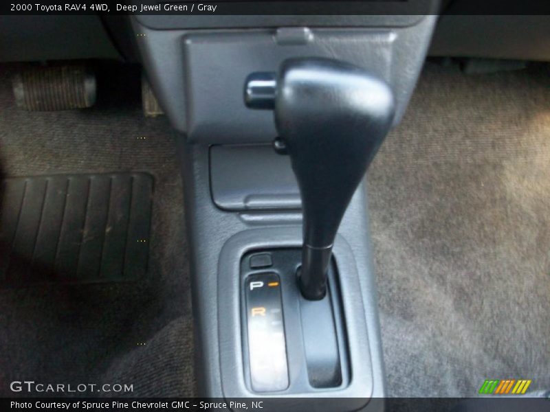 Deep Jewel Green / Gray 2000 Toyota RAV4 4WD