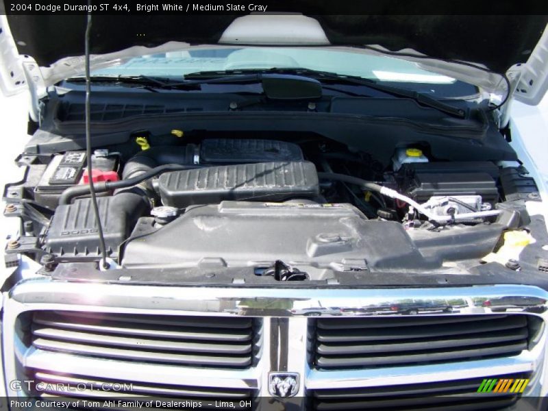 Bright White / Medium Slate Gray 2004 Dodge Durango ST 4x4