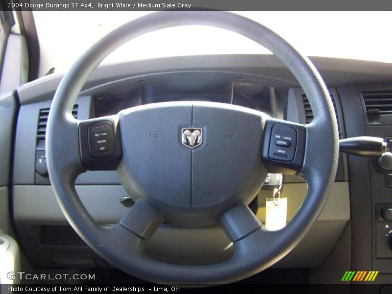 Bright White / Medium Slate Gray 2004 Dodge Durango ST 4x4