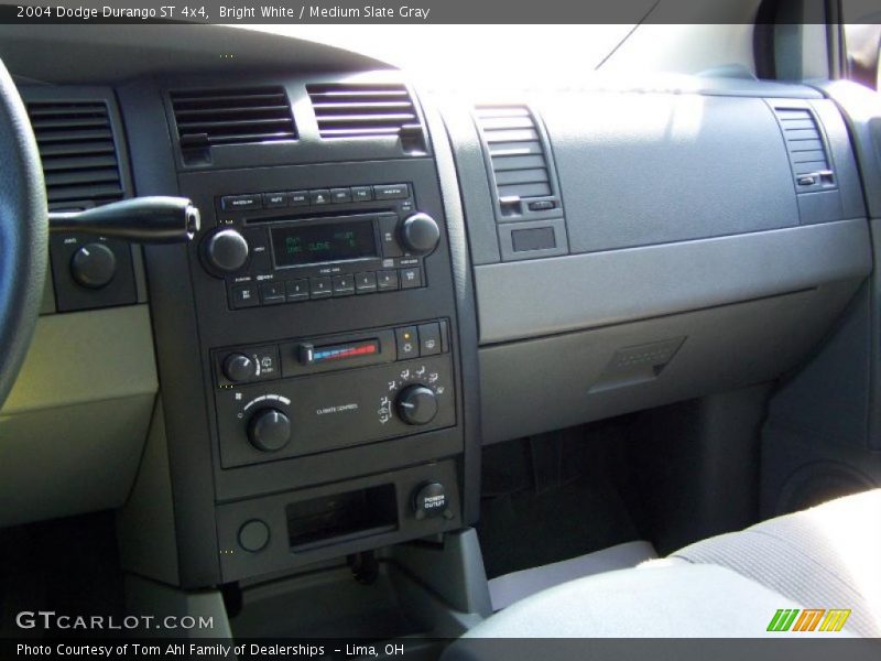 Bright White / Medium Slate Gray 2004 Dodge Durango ST 4x4