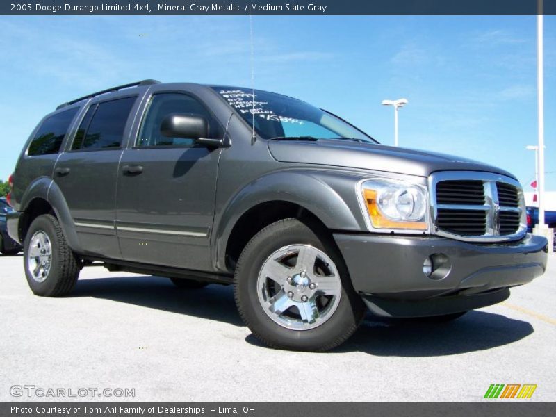 Mineral Gray Metallic / Medium Slate Gray 2005 Dodge Durango Limited 4x4