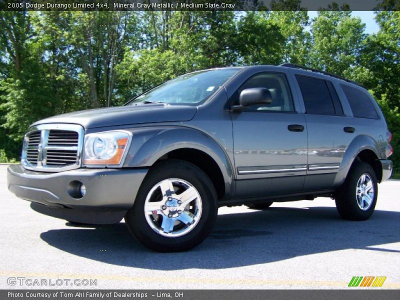 Mineral Gray Metallic / Medium Slate Gray 2005 Dodge Durango Limited 4x4