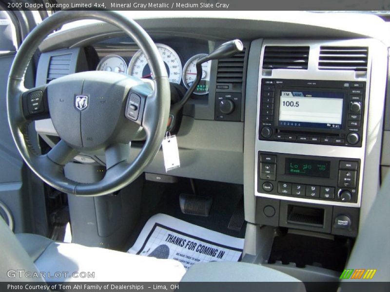 Mineral Gray Metallic / Medium Slate Gray 2005 Dodge Durango Limited 4x4