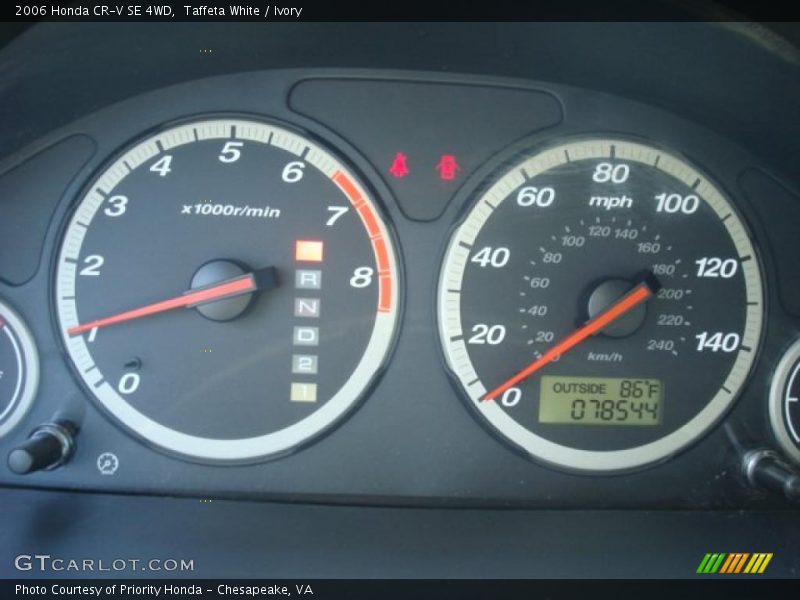 Taffeta White / Ivory 2006 Honda CR-V SE 4WD