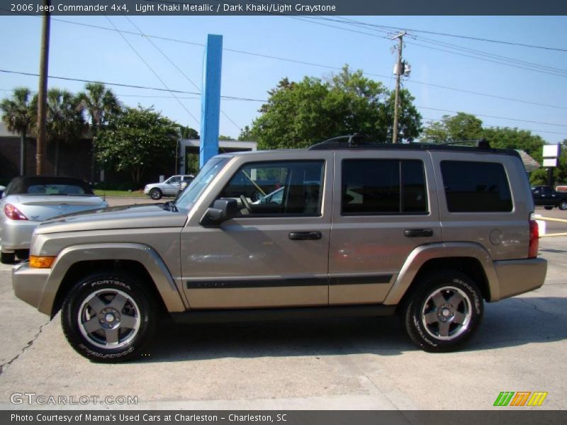 Light Khaki Metallic / Dark Khaki/Light Graystone 2006 Jeep Commander 4x4