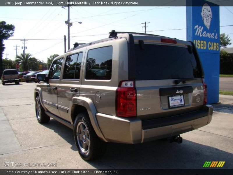 Light Khaki Metallic / Dark Khaki/Light Graystone 2006 Jeep Commander 4x4
