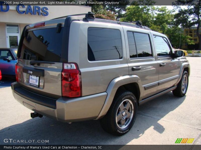 Light Khaki Metallic / Dark Khaki/Light Graystone 2006 Jeep Commander 4x4
