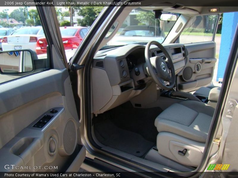 Light Khaki Metallic / Dark Khaki/Light Graystone 2006 Jeep Commander 4x4
