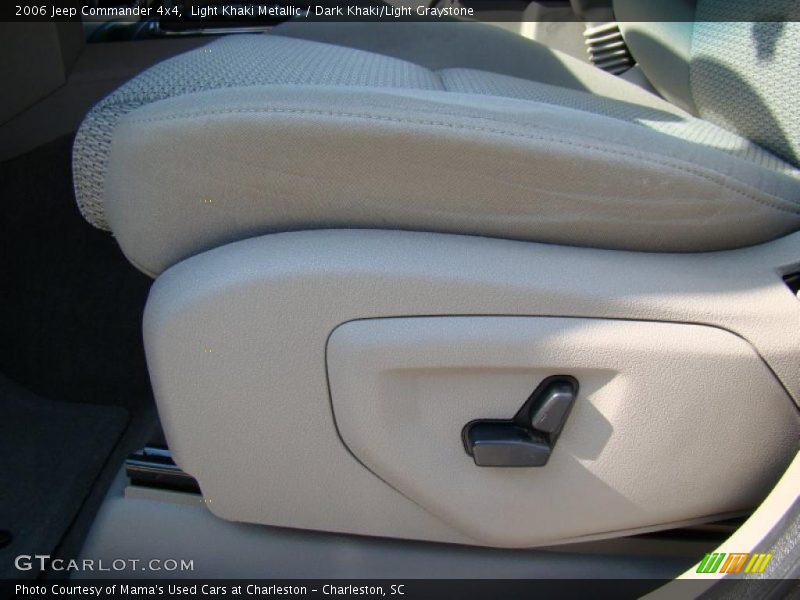 Light Khaki Metallic / Dark Khaki/Light Graystone 2006 Jeep Commander 4x4