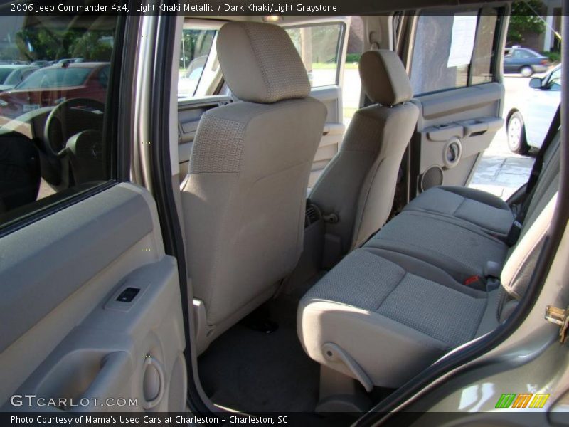 Light Khaki Metallic / Dark Khaki/Light Graystone 2006 Jeep Commander 4x4