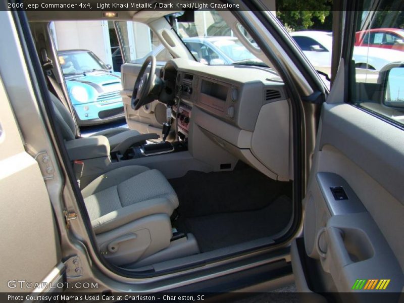 Light Khaki Metallic / Dark Khaki/Light Graystone 2006 Jeep Commander 4x4