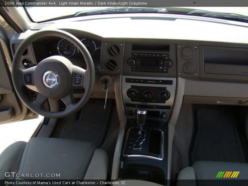 Light Khaki Metallic / Dark Khaki/Light Graystone 2006 Jeep Commander 4x4