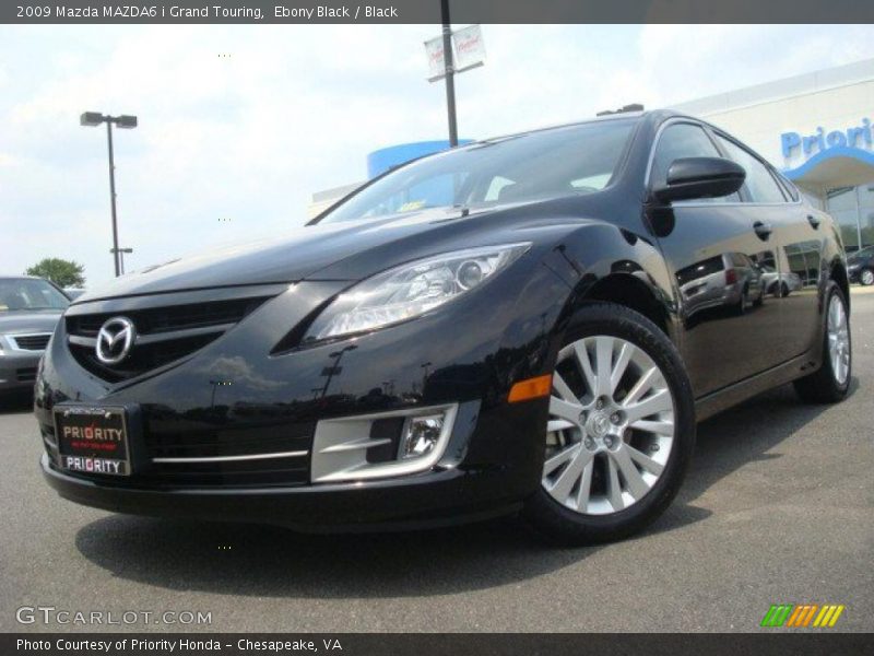 Ebony Black / Black 2009 Mazda MAZDA6 i Grand Touring