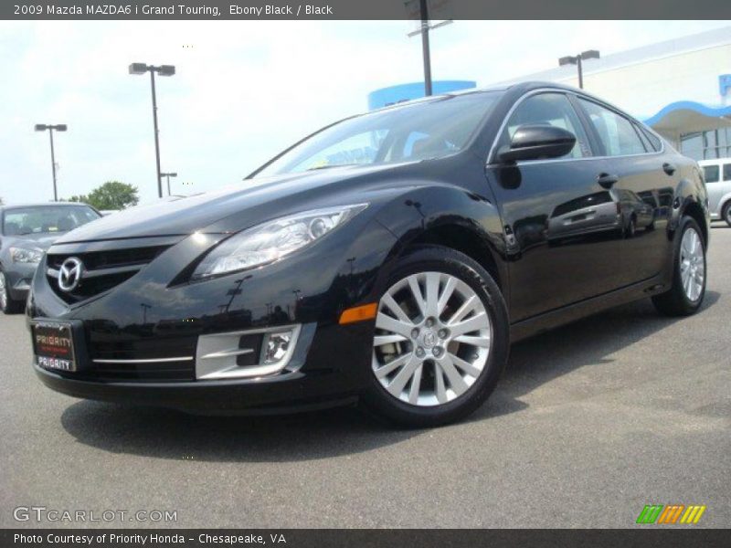 Ebony Black / Black 2009 Mazda MAZDA6 i Grand Touring