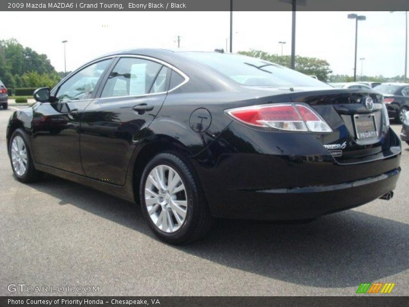 Ebony Black / Black 2009 Mazda MAZDA6 i Grand Touring