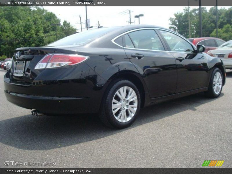 Ebony Black / Black 2009 Mazda MAZDA6 i Grand Touring