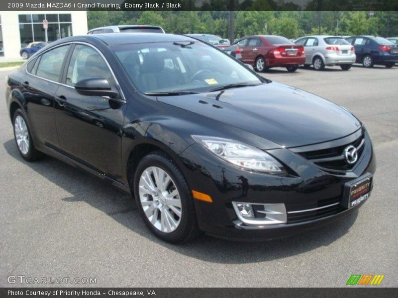 Ebony Black / Black 2009 Mazda MAZDA6 i Grand Touring